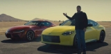 VIDEO: Toyota GR Supra A90 vs. Nissan Z 2023 – yang mana kena tapau dalam perlumbaan luchtweerstand 402 meter?